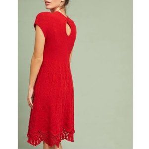 🔆NWT Anthropologie Feather Bone Oda Sweater Dress
